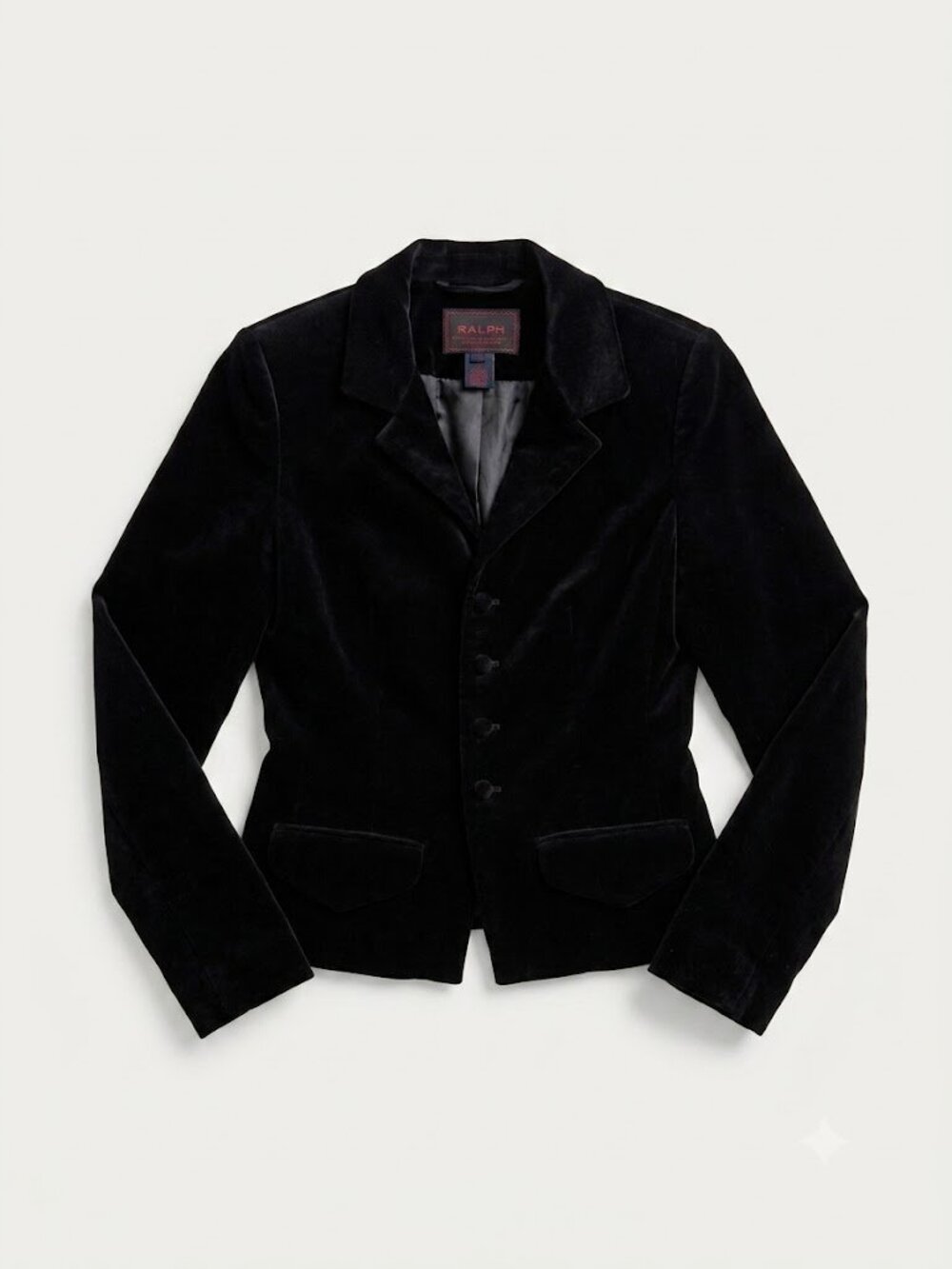 Ralph Lauren Black Velvet Blazer